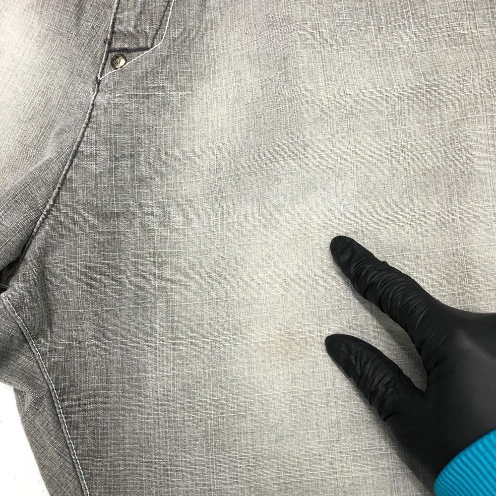 Akademiks Jeans Mens 36 Gray Straight Leg Relaxed Fit Baggy Denim Pants Everyday - Picture 12 of 15